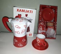 3 Cups Heart Desing.