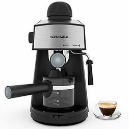 Cappuccino Machine With Steam Milk Frother And Carafe