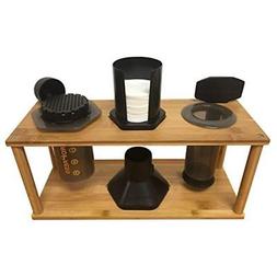 Combos Bamboo Caddy For Aeropress Maker