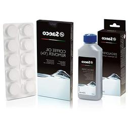 Saeco Espresso Machine Liquid Descaler with Saeco Coffee Oil