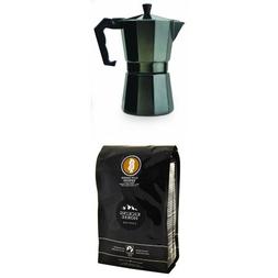 With Kicking Horse Coffee, Whole Bean, Cliff Hanger Espresso