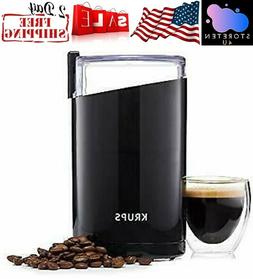 KRUPS F203 Electric Spice and Coffee Grinder with Stainless 