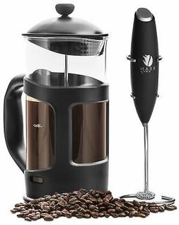 & Premium Milk Frother With Stainless Steel Stand - Save Tim