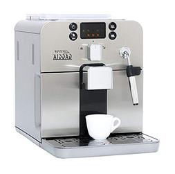 Gaggia Brera Super Automatic Espresso Machine in Silver. Pan