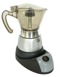 400W 4 Cups High Pressure Electric Coffee Maker Espresso,Sil