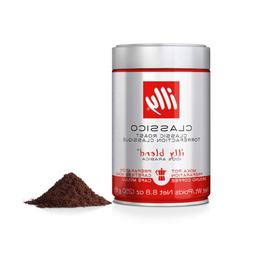illy Coffee, Moka Ground, Classico Medium Roast, 100% Arabic