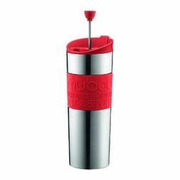 Bodum Insulated Stainless-Steel Travel French Press Coffee a