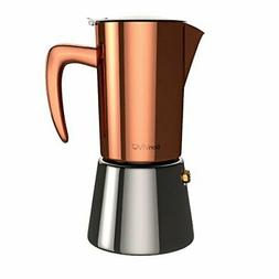 Stainless Steel Moka Pot For 5-6 Cups