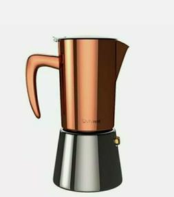 Stainless Steel Moka Pot For 5-6 Cups