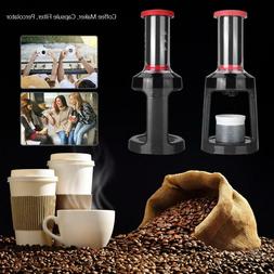 Capsule Filter Pot Espresso Hand Press Percolator