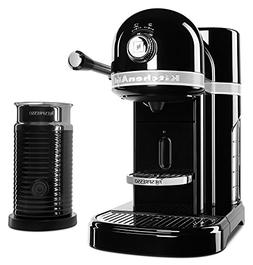 KitchenAid KES0504OB Nespresso Bundle, Onyx Black Brand New 
