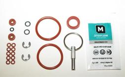 KUANG Jura Capresso Brew Group O-ring set w/ Oval Head Servi