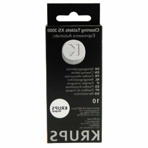 Krups Cleaning Tablets XS 3000, 10 Tablets