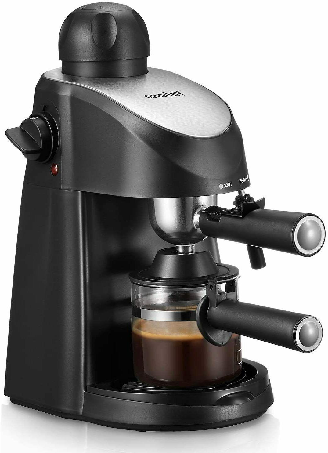 And Cappuccino With Milk Frother Steamer