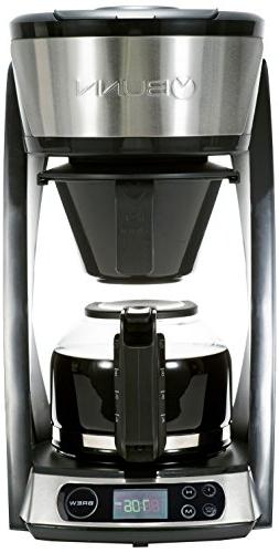 BUNN HB Heat N Brew Programmable Coffee Maker, 10 Cup, Stain