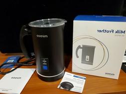 Milk Frother, Miroco Electric Milk Steamer Stainless Steel, 