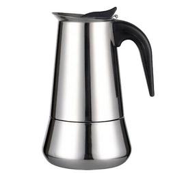 4 Cup Stainless Steel Espresso Percolator