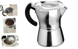Moka Stovetop Espresso Pot Coffee Maker, 3 Cup Capacity