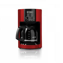 Mr. Coffee 12-Cup Drip Coffee Maker, Red BRAND NEW