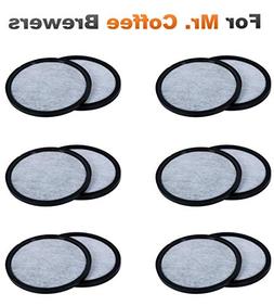 K&J 12-Pack of Mr. Coffee Compatible Water Filter Discs - Un