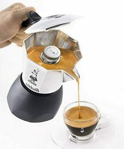 New Bialetti Brikka Advanced Crema 2 Cup Stovetop Moka Pot E
