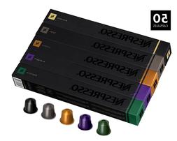 Nespresso OriginalLine Variety Pack Capsules, 50 Count Espre