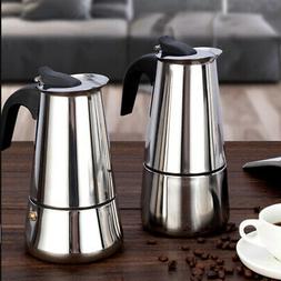 Moka Espresso Latte Stainless Pot