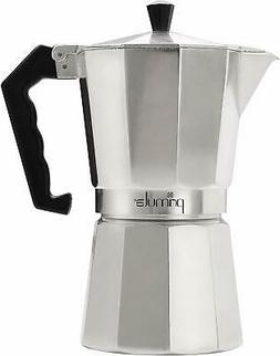 Primula PES-3312 Espresso Maker, 12 Cups, Aluminum