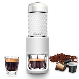 STARESSO Portable Espresso Maker, Upgraded 20 Bar Manual Esp