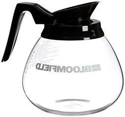 Bloomfield REG10112BLK Glass Decanter with Black Handle