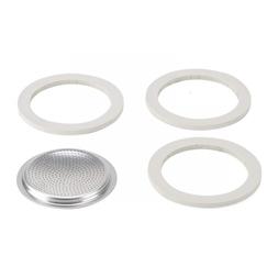 Bialetti Replacement Gasket & Filter for 6 Cup Espresso Make