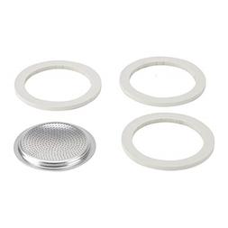 Bialetti Replacement Gasket & Filter for 6 Cup Espresso Make