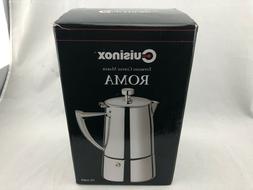 Cuisinox Roma 10-cup Stainless Steel Stovetop Moka Espresso 