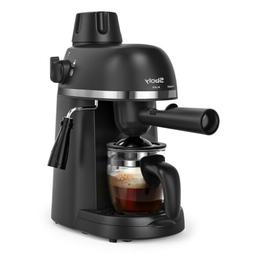 With Milk Frother 1-4 Cup Carafe