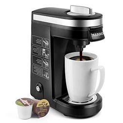 Brewer For Single Cup Capsule With 12 Ounce Reservoir,black