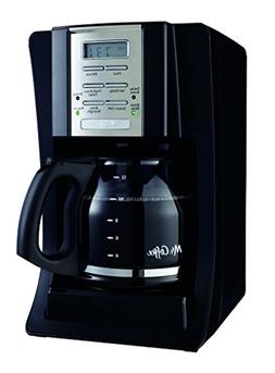 Mr. Coffee 12-Cup Programmable Coffee Maker, Black