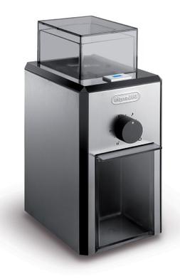 DeLonghi Stainless Steel Burr Coffee Grinder with Grind Sele
