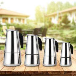 Pot Mocha Tea Espresso Percolator Stove 100/300 Ml