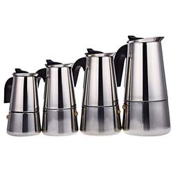 Mocha Espresso Latte Stovetop Filter Coffee Pot Percolator T