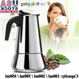 Percolator Stovetop 2/4/6/9 Cup