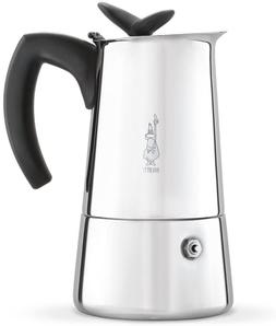 Bialetti, Stainless Steel Musa Stove Top Coffee Maker, 6-Cup