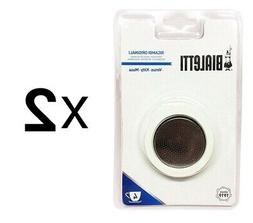 Bialetti Stainless Steel Replacement Gasket Filter 4 Cup Esp