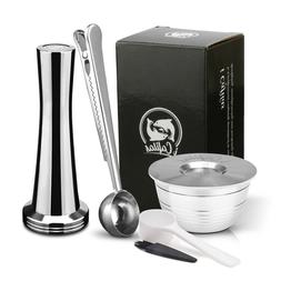 i Cafilas Stainless Steel Reusable K CUP Coffee Capsule Pod 
