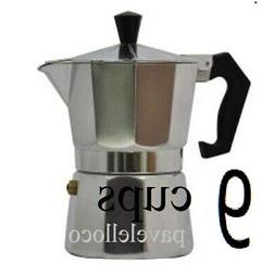 Pot Cappuccino Latte 9 Cups Cafetera Cubana