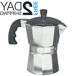 Pot Moka Latte Italian Cooktop Aluminum