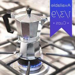 Cafetera Cubana Italiana. 1 Or 3 Cup