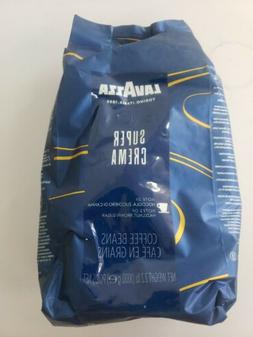 Lavazza Super Crema Whole Bean Coffee Blens hazelnut brown s