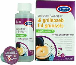 Urnex Nespresso Machine Descaler and Cleaner - 2 Step Descal
