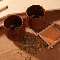 Wood Tea Cup - 1pcs Jujube Wooden Tea Cups Handmade Natural 